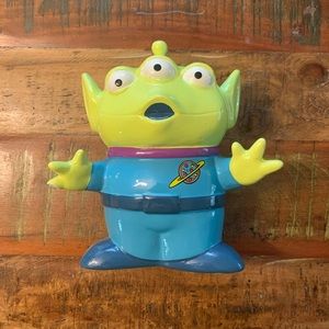 Disney PIXAR Toy Story Little Green Alien Pizza Planet Piggy Bank Buzz Woody men